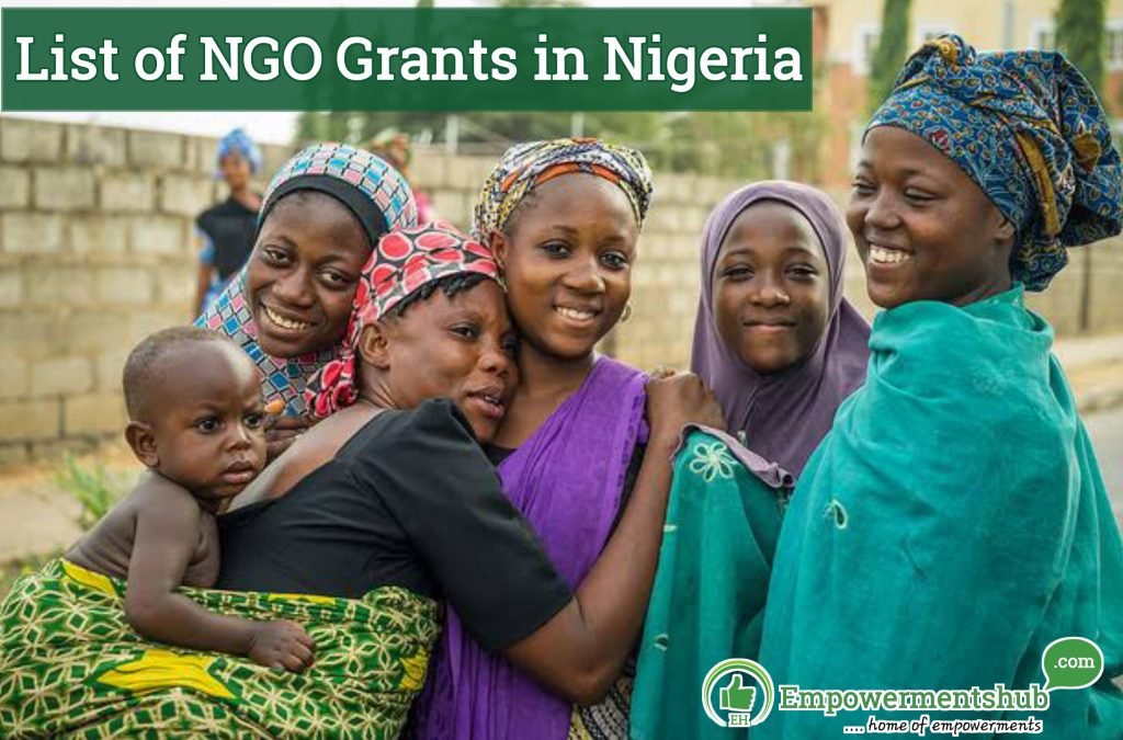 List of NGO grants in Nigeria Empowerments Hub