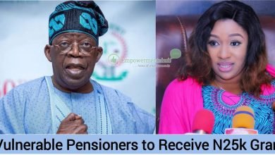 Vulnerable Pensioners To Receive N25K Grant From November 2023 - Minister