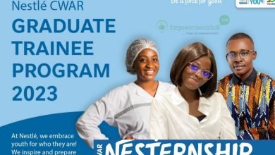 Nestle CWAR Graduate Trainee Program 2023