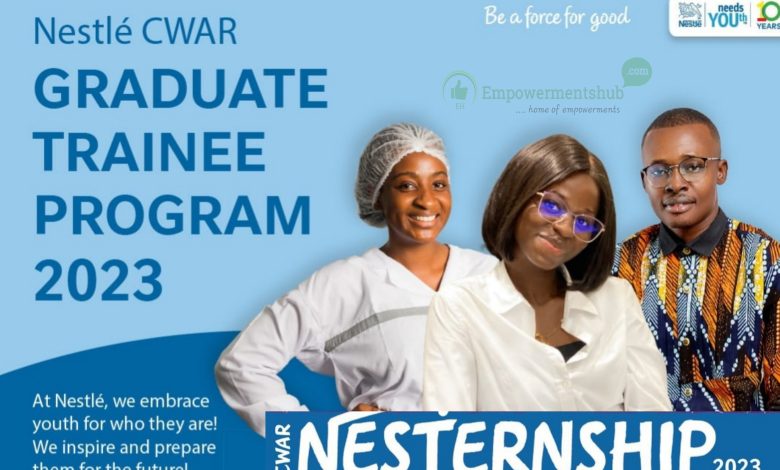 Nestle CWAR Graduate Trainee Program 2023